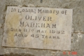 20 Oliver Markham d.1952