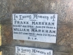 15 Frank Markham d.1944; William Markham d.1945