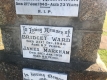 16 Bridget (Markham) Ward d.1946; James Markham d.1951