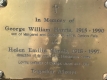 24 George William Harris d.1990; Helen Emilie (Henderson) Harris d.1997